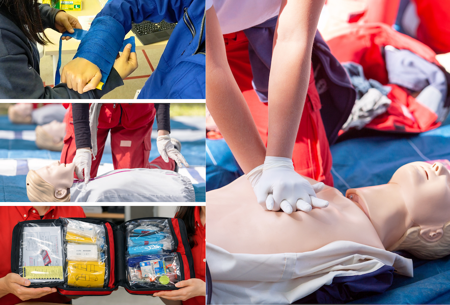 ドローン応急手当講習